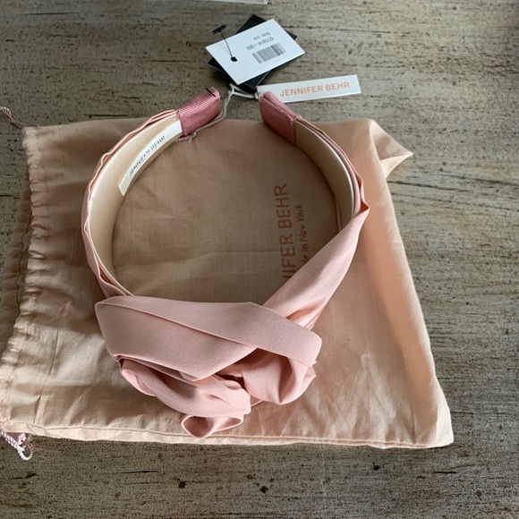 JENNIFER BEHR Rosamund silk-faille headband main image 6